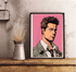 Tyler Durden Art Print | Fight Club Poster | A3 A4 A5 Sizes | Buy Online from The Home Crafters