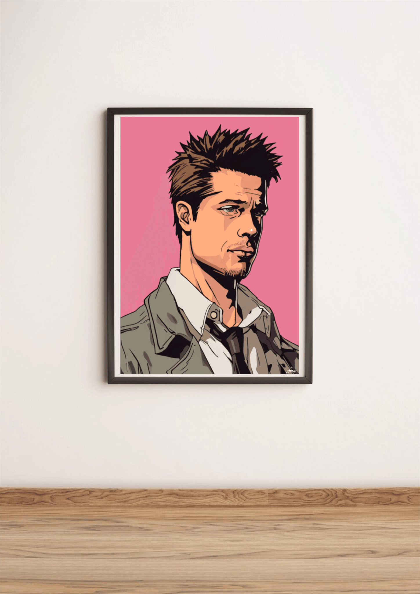 Tyler Durden Art Print | Fight Club Poster | A3 A4 A5 Sizes | Buy Online from The Home Crafters