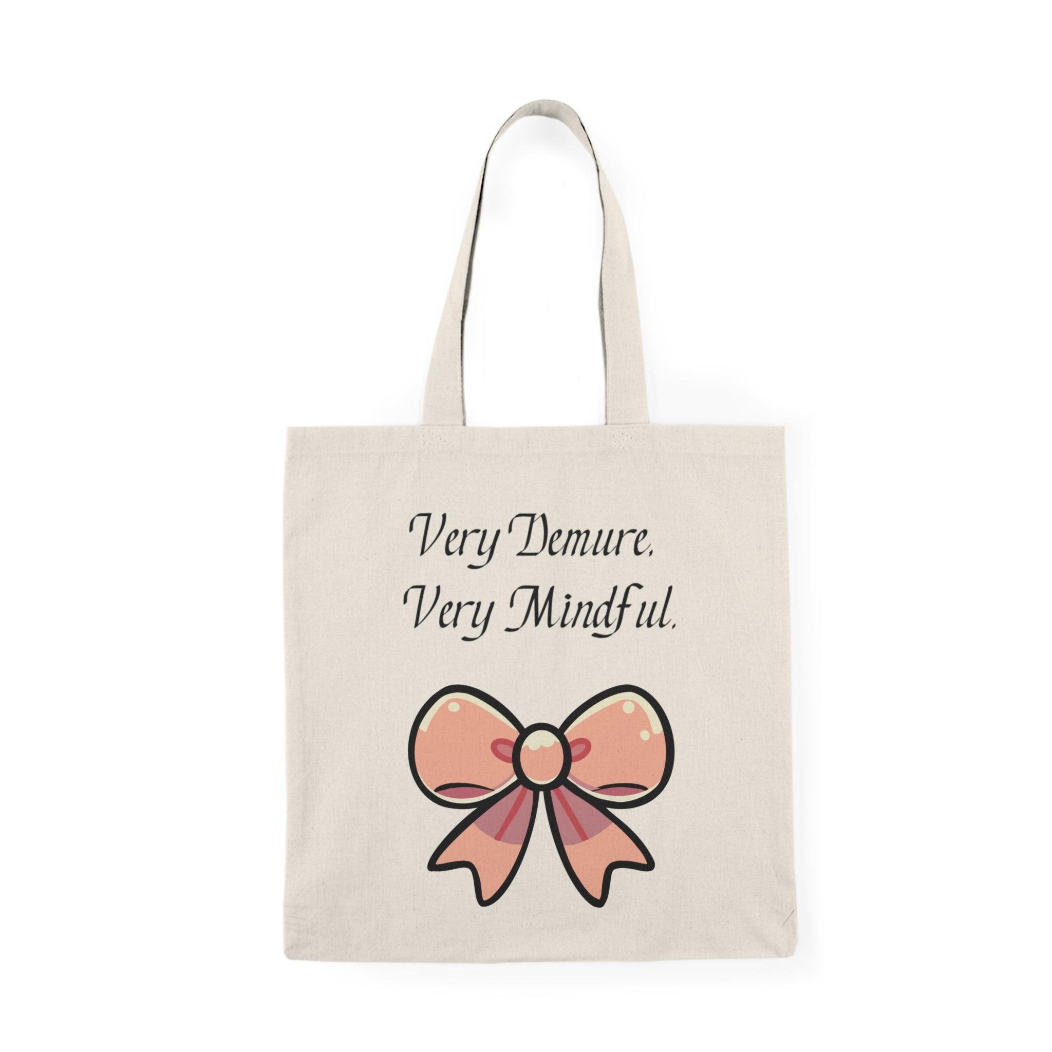 Very Demure, Very Mindful Tote Bag | Buy Online from The Home Crafters
