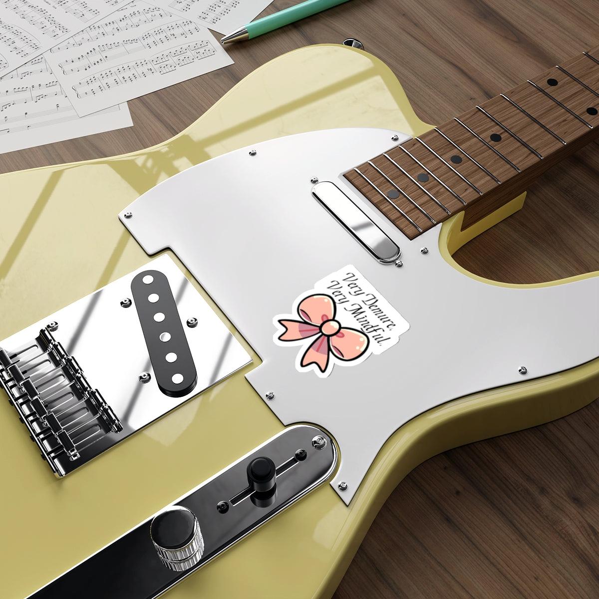 Very Demure, Very Mindful Waterproof Sticker | Buy Online from The Home Crafters