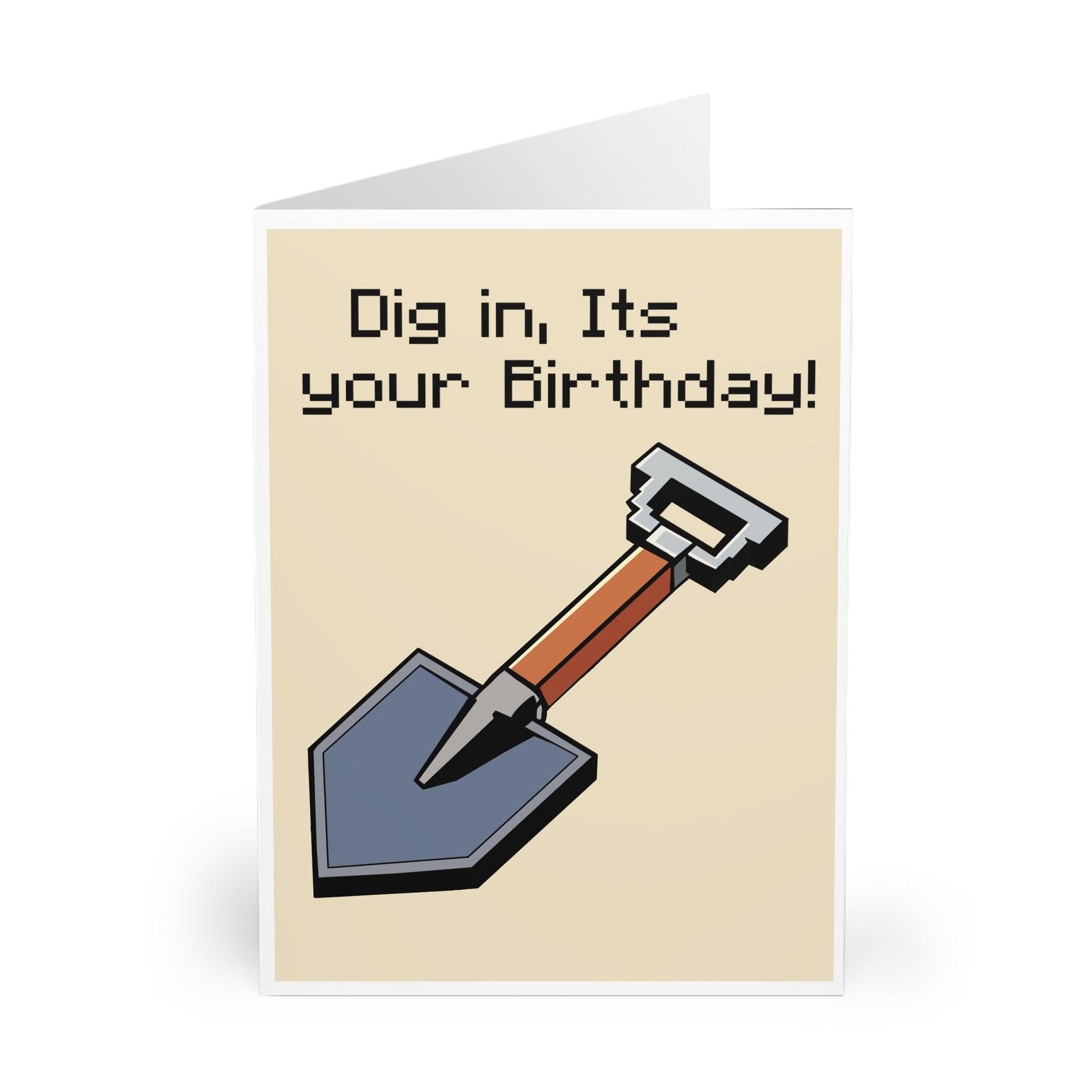 Dig In, It’s Your Birthday – Fun Gaming Adventure Card | Buy Online from The Home Crafters