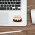 Birthday Cake Sticker – Cute Handmade Waterproof Decal | Buy Online from The Home Crafters