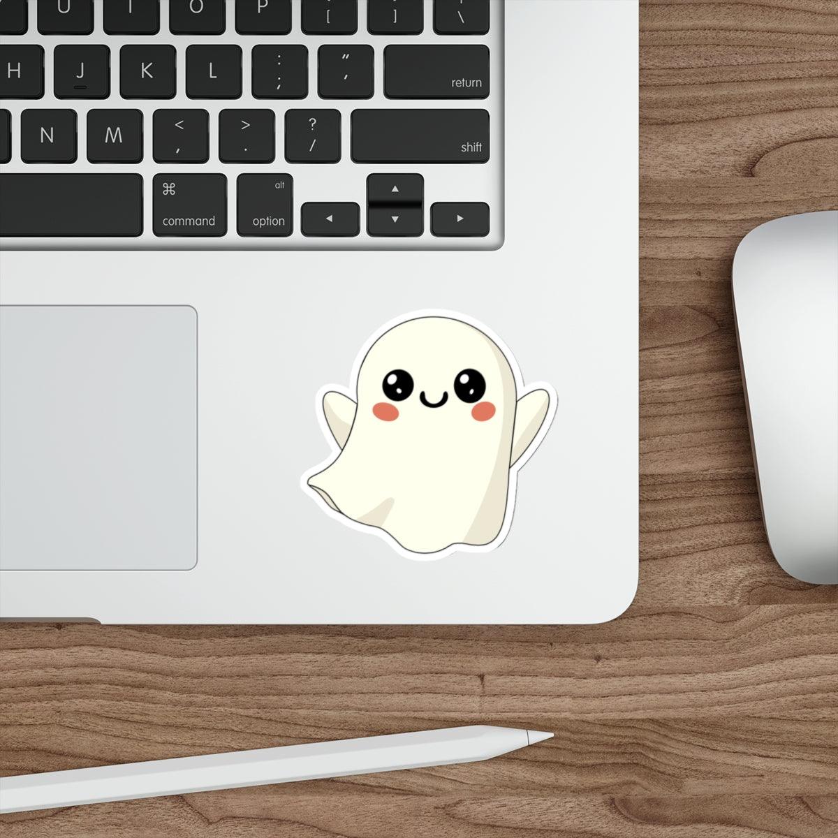 Cute Halloween Ghost Waterproof Sticker | Buy Online from The Home Crafters