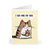 Whimsical Cat Gift Card | “I Got This For You” | Buy Online from The Home Crafters