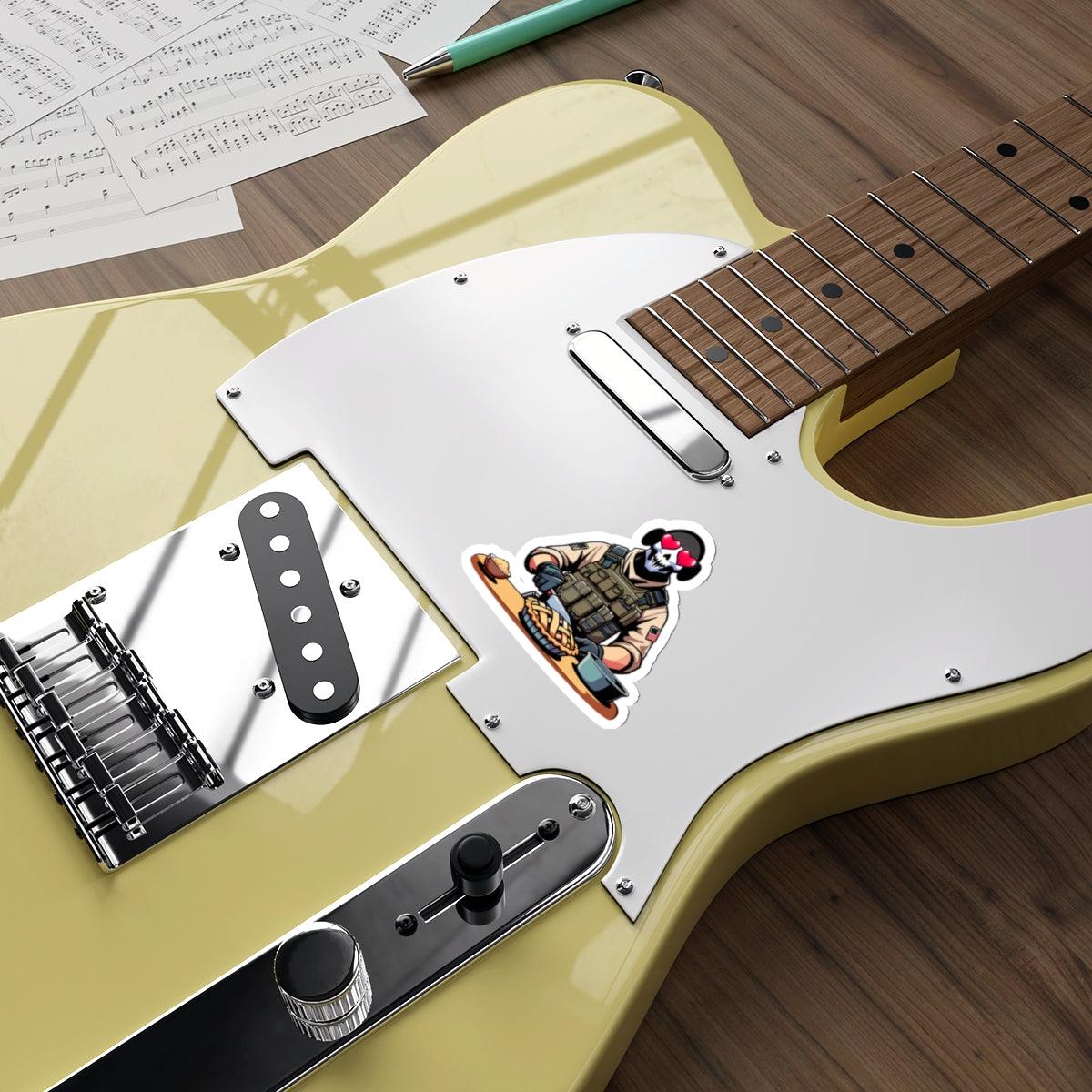 Spooky Ghost Chef Sticker | Buy Online from The Home Crafters