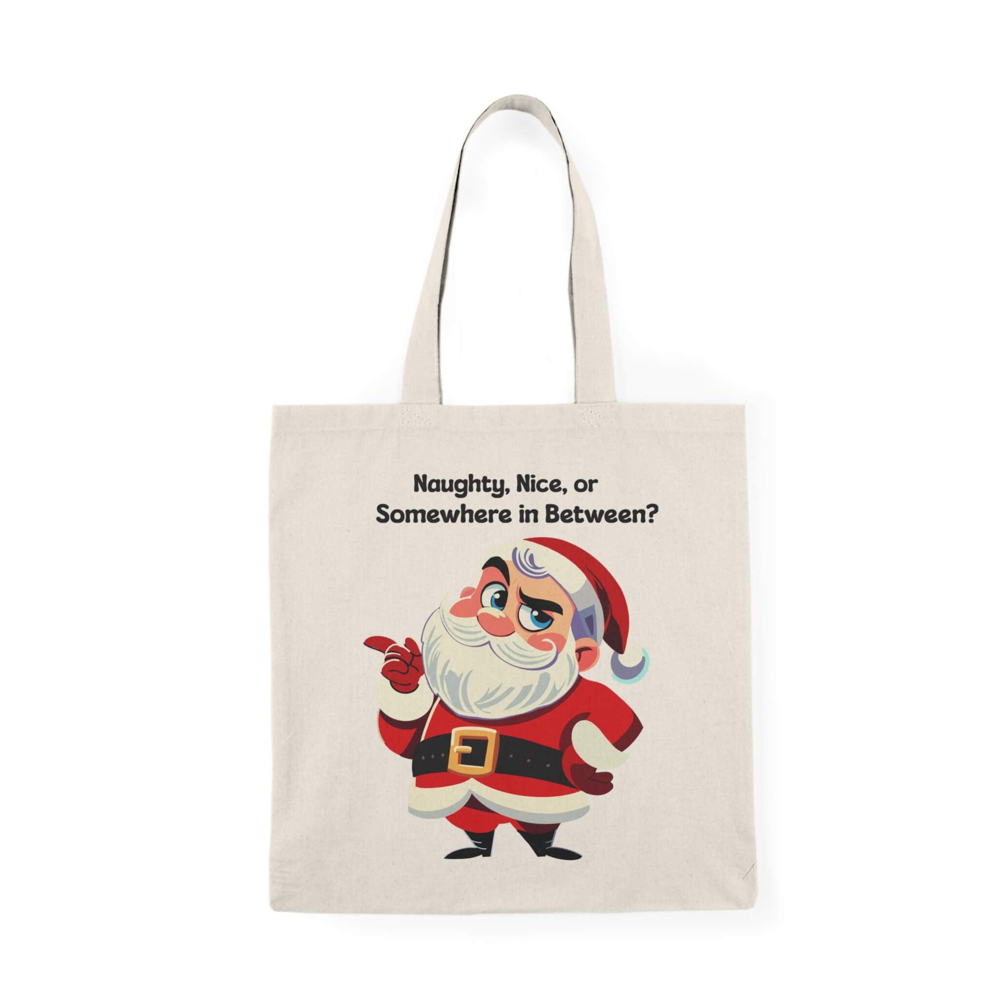 Cheeky Santa Tote – Naughty, Nice, or In - Between? | Buy Online from The Home Crafters