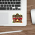 Cozy Christmas Fireplace Sticker – Festive Vinyl | Buy Online from The Home Crafters