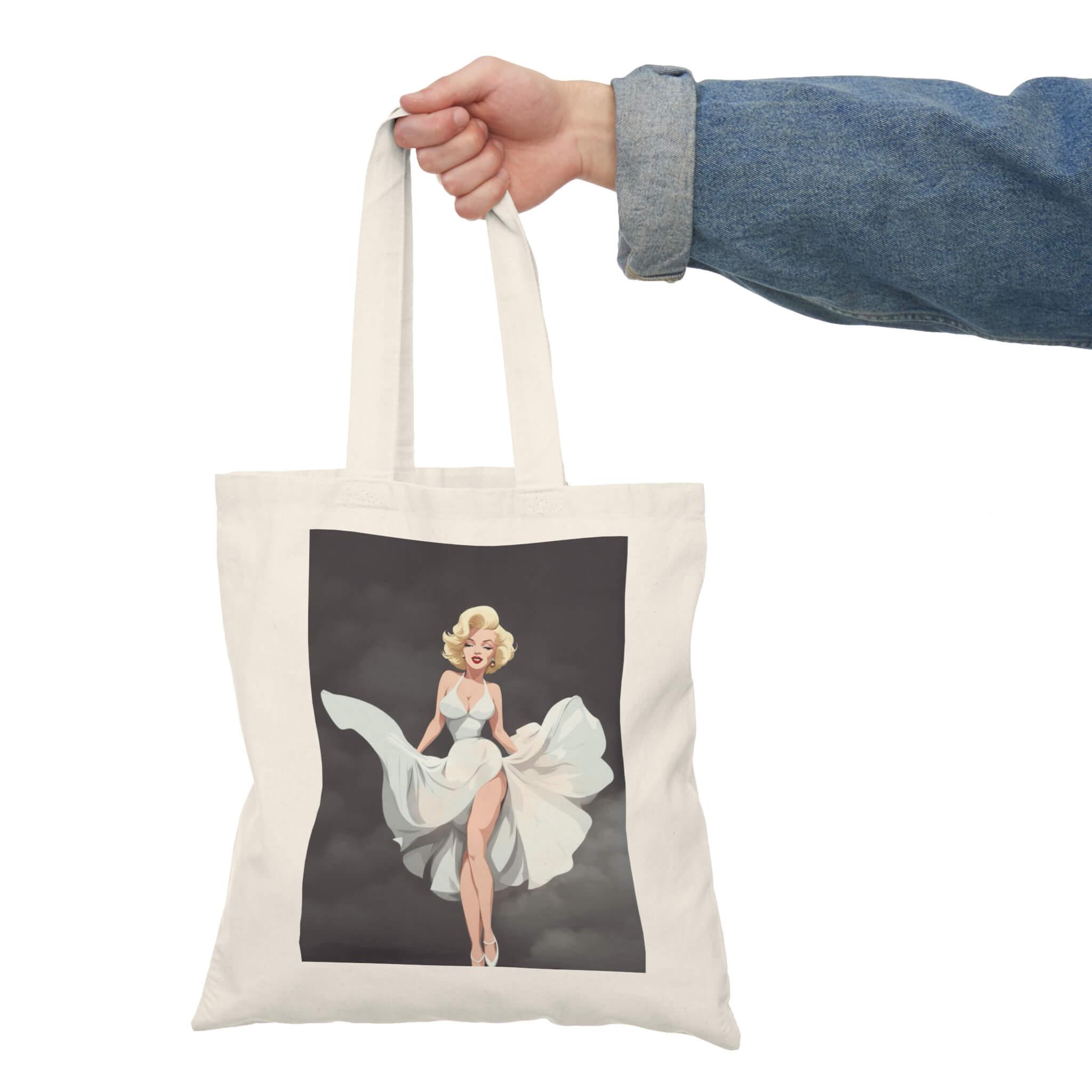 Vintage Glamour Tote – Marilyn Monroe Design | Buy Online from The Home Crafters