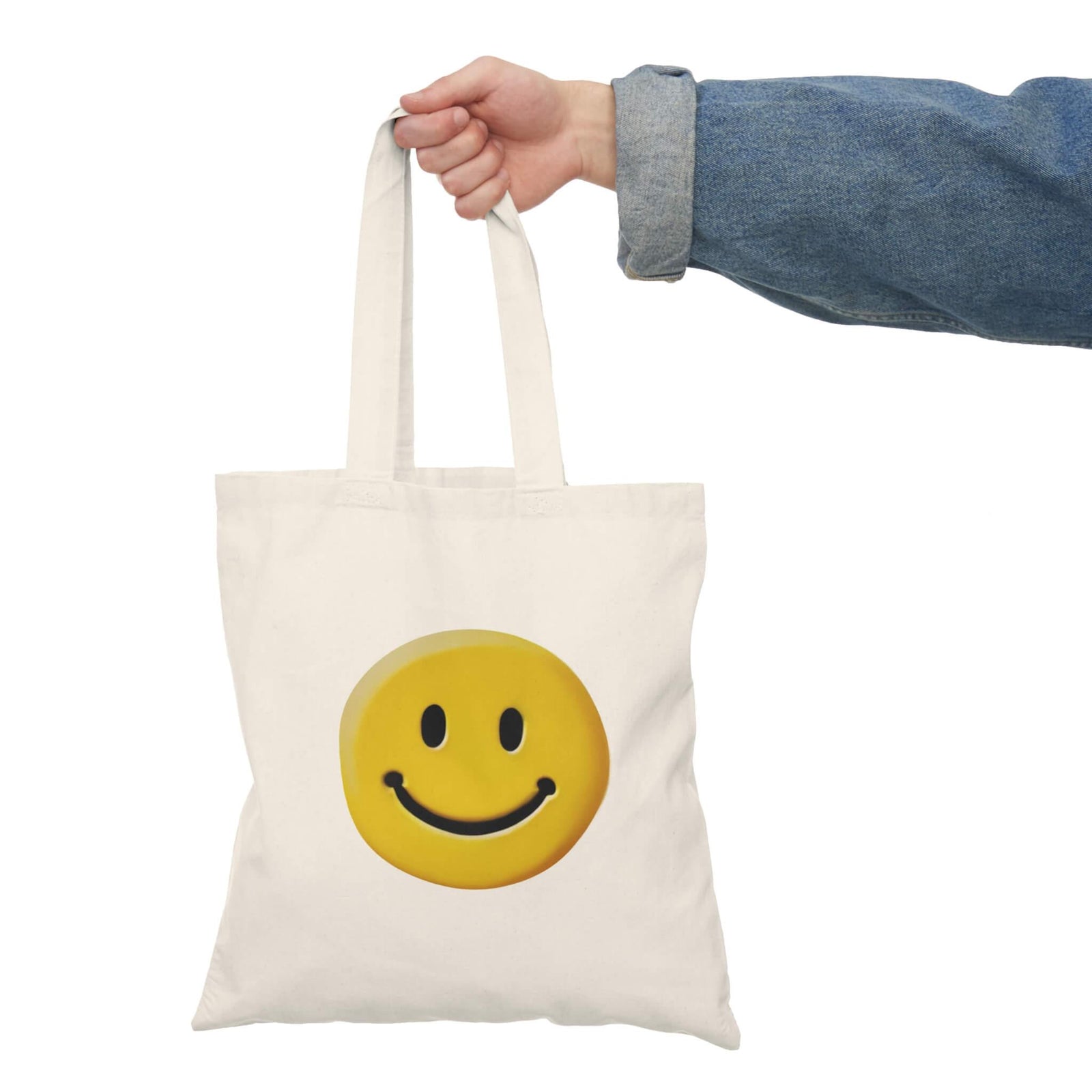 Eco - Friendly Smiley Face Tote Bag | Buy Online from The Home Crafters