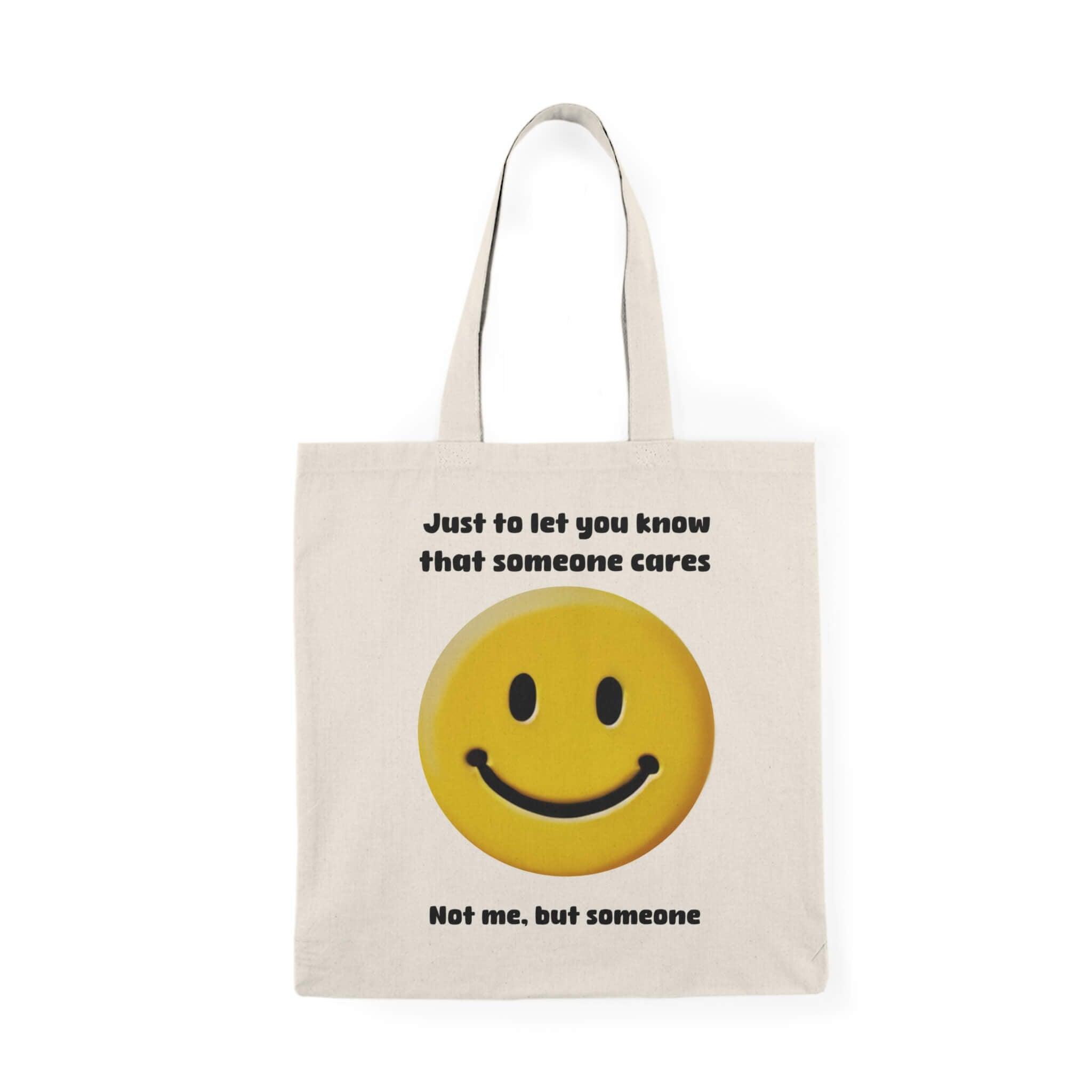 Sarcastic Smiley Face Tote Bag | Buy Online from The Home Crafters