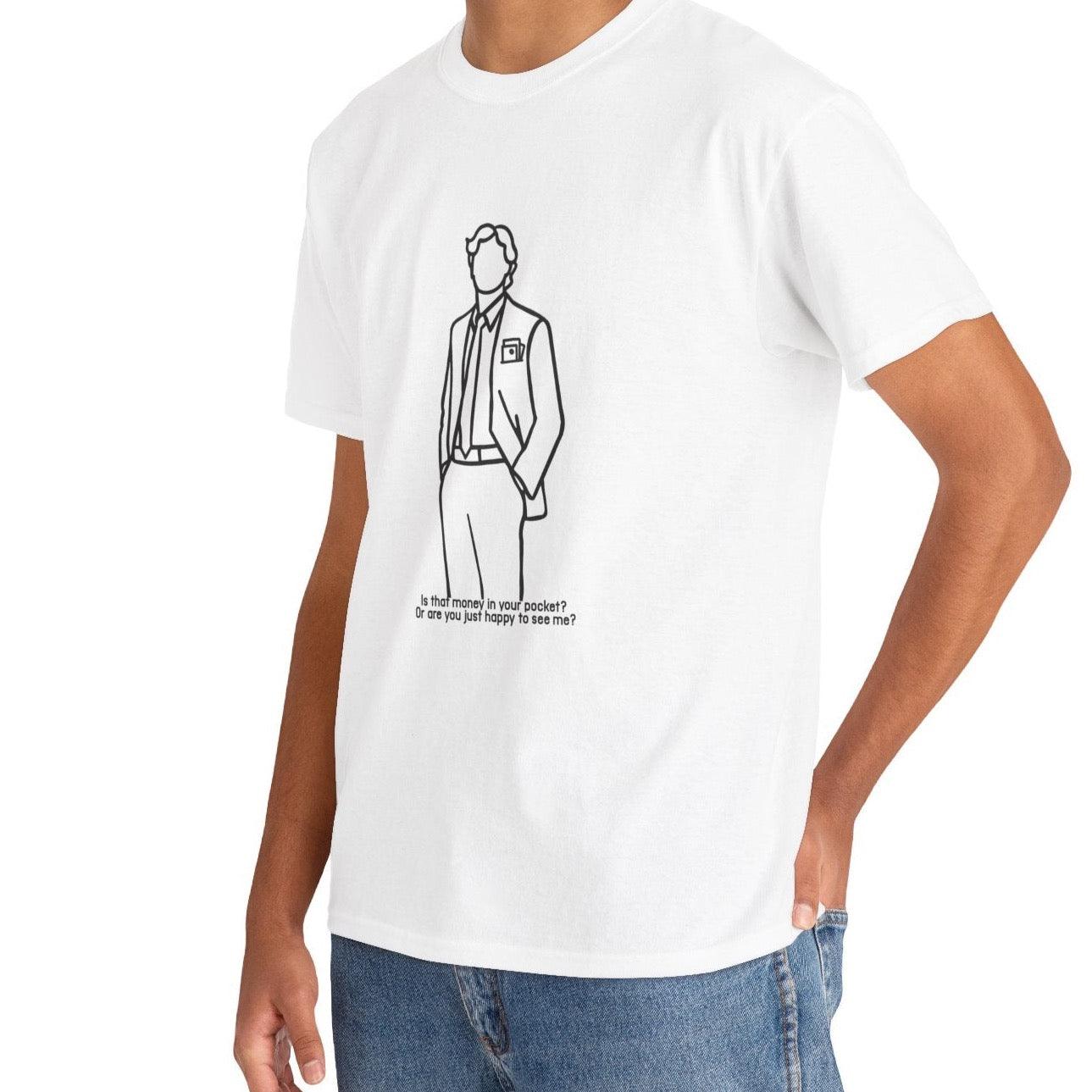 Money in Your Pocket? Funny Suit T-Shirt | Cheeky Style | Buy Online from The Home Crafters
