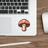 Cute Mushroom Sticker – Kawaii Forest Vinyl Fairycore Decal | Buy Online from The Home Crafters