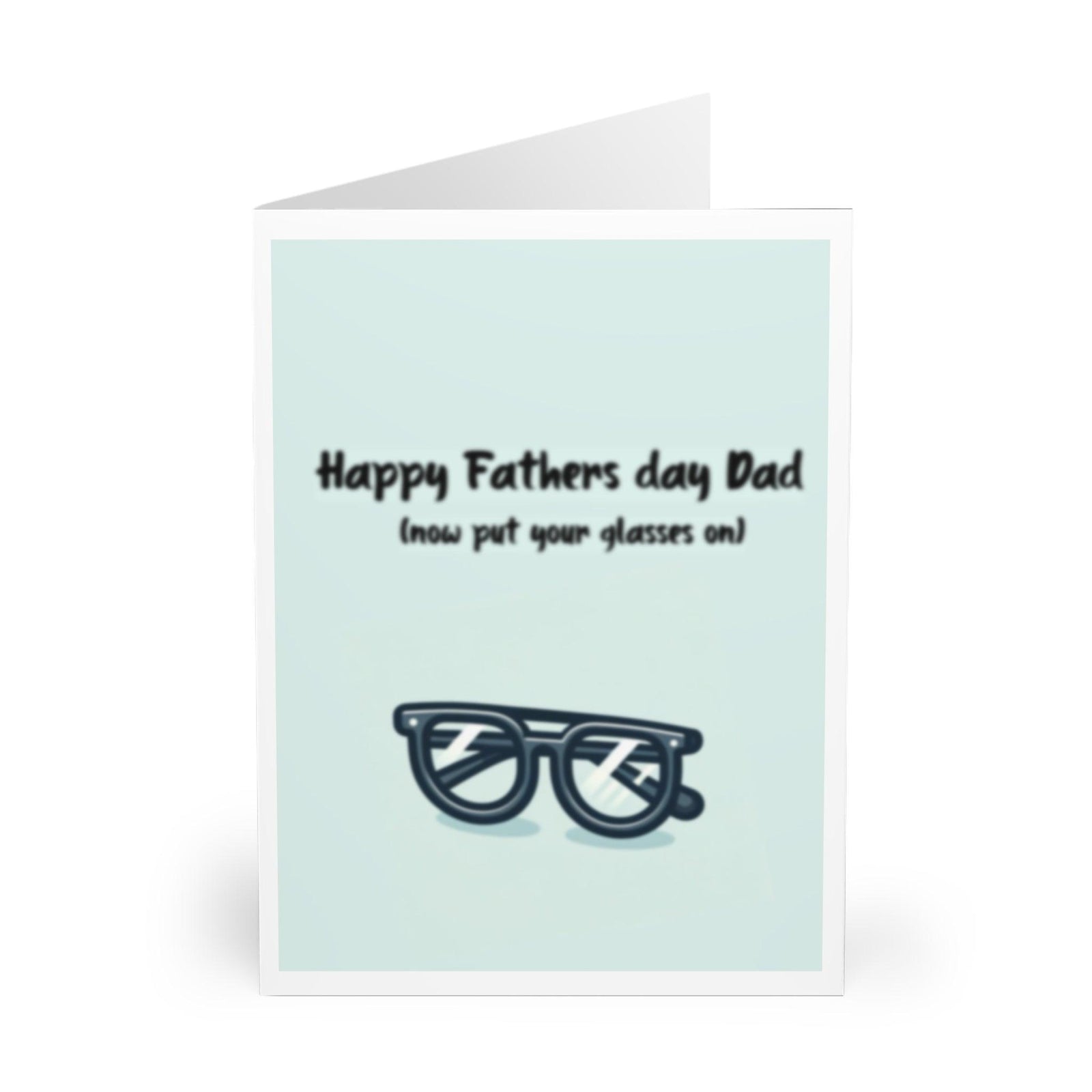 Happy Father's Day (Now Put Your Glasses On) Card | Buy Online from The Home Crafters