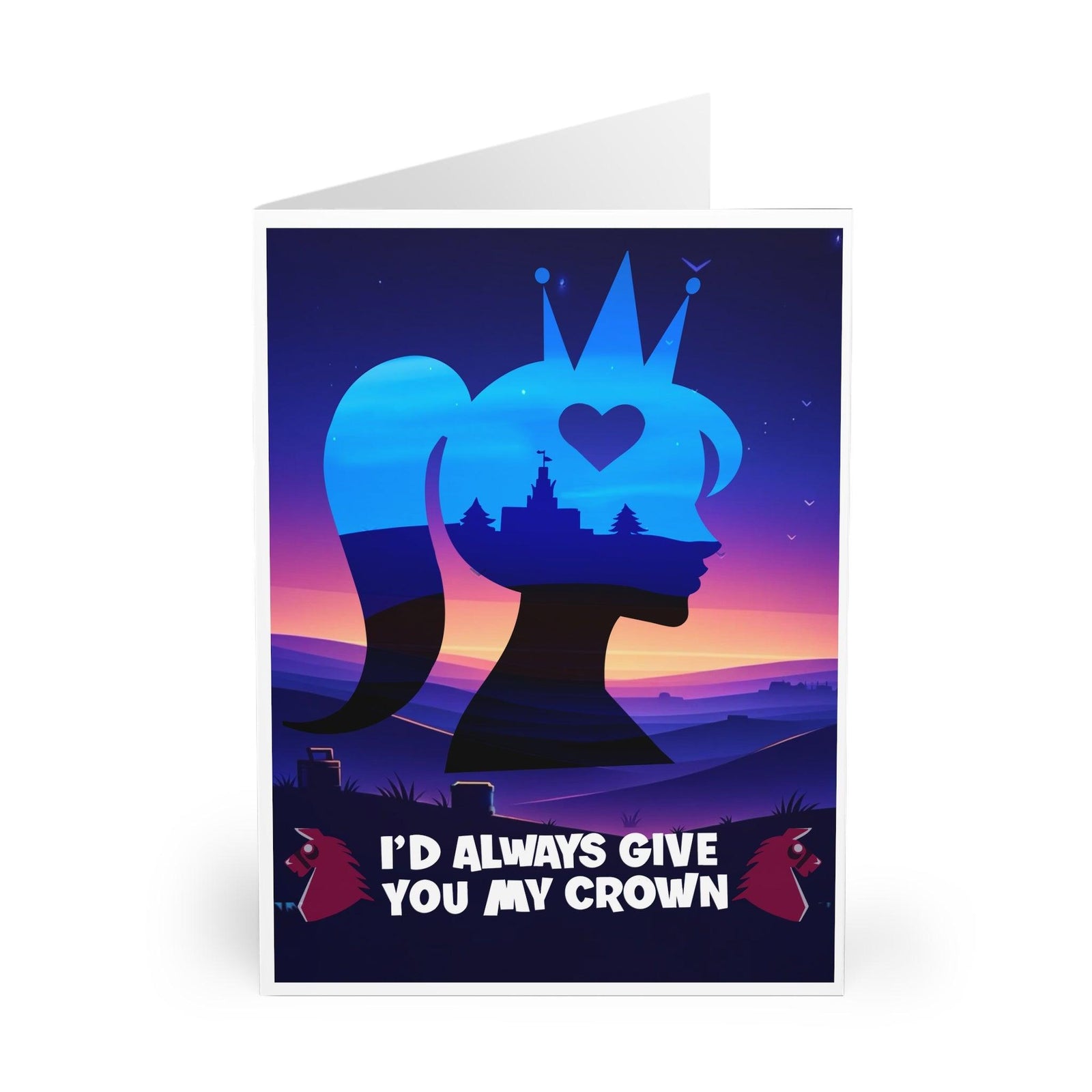 I'd Always Give you my Crown Card | Buy Online from The Home Crafters
