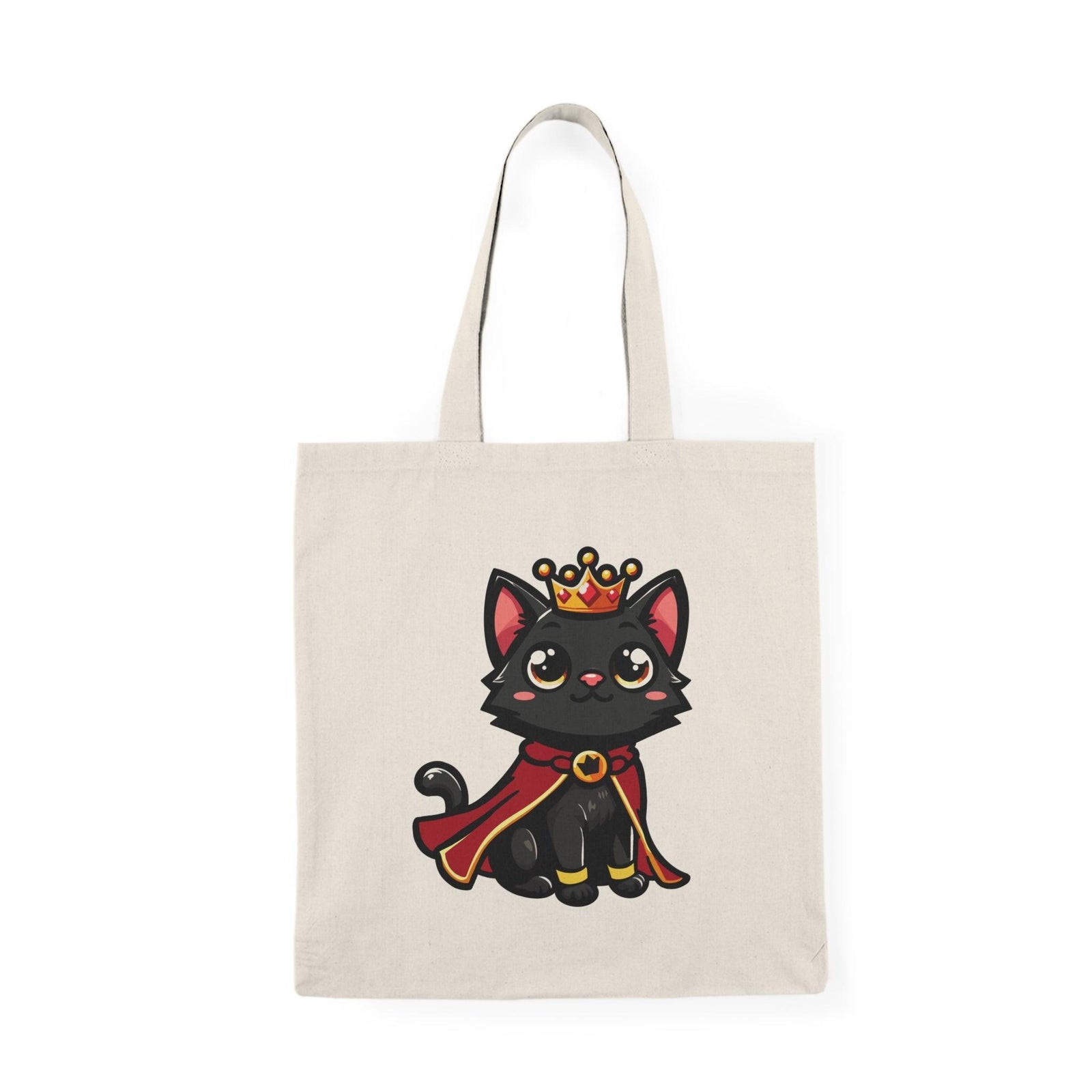 Royal Kitten Tote Bag – Crowned Cat Tote in Recycled Cotton | Buy Online from The Home Crafters