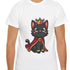 Regal Kitten T-Shirt – Cute Royal Black Cat Tee | Buy Online from The Home Crafters
