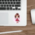 Cartoon Princess Sticker – Cute Fairy Tale Royal Vinyl Decal | Buy Online from The Home Crafters