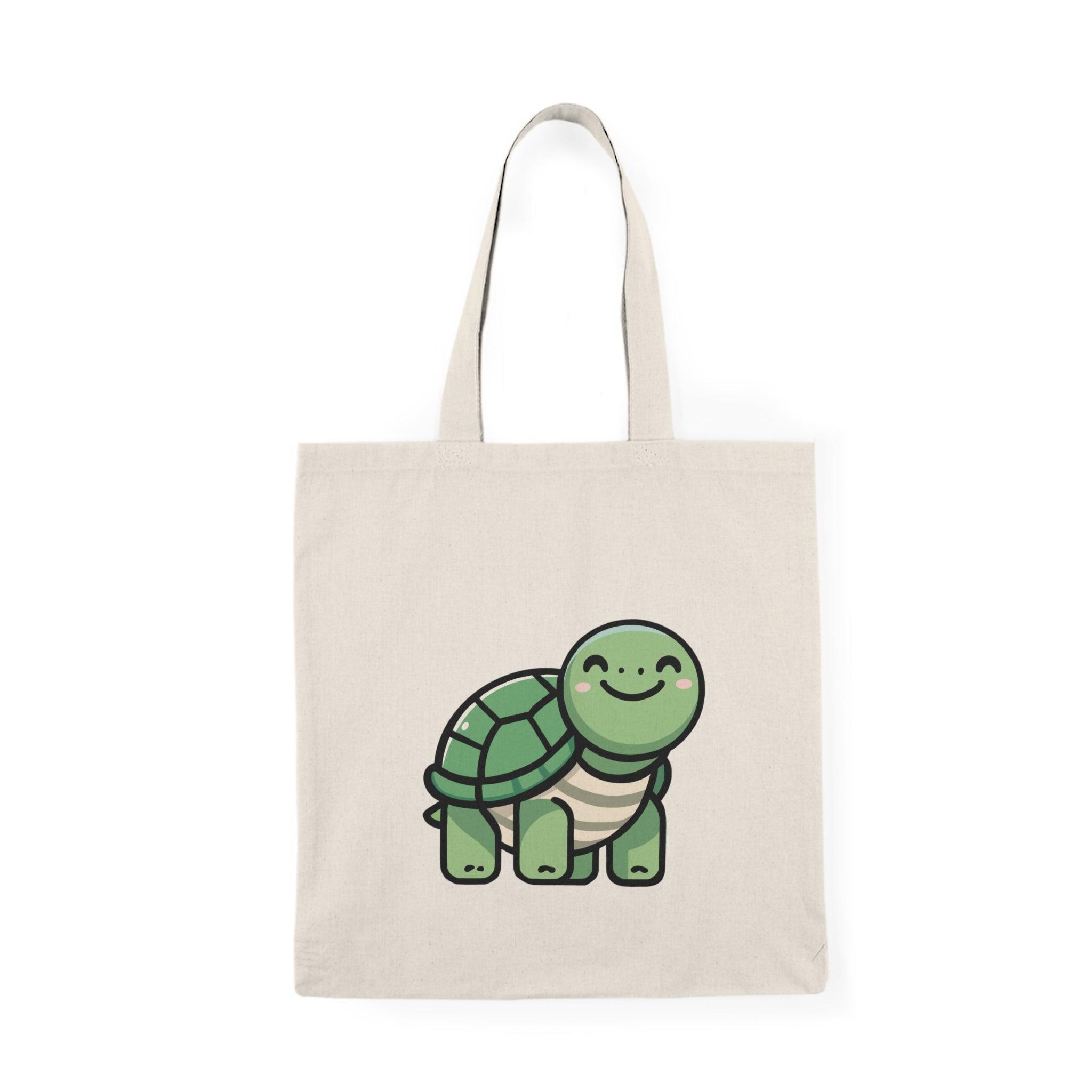 Turtley Awesome Tote Bag – Cute Cartoon Turtle Eco Bag | Buy Online from The Home Crafters