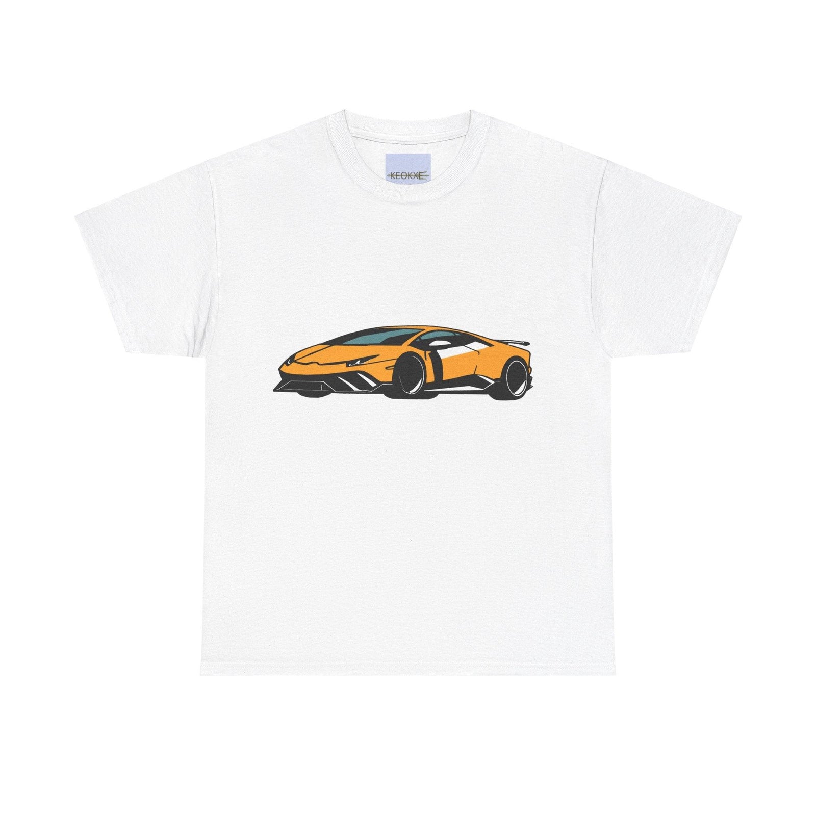 Minimalistic Lambo T-Shirt – Sleek Luxury Car Design Tee | Buy Online from The Home Crafters
