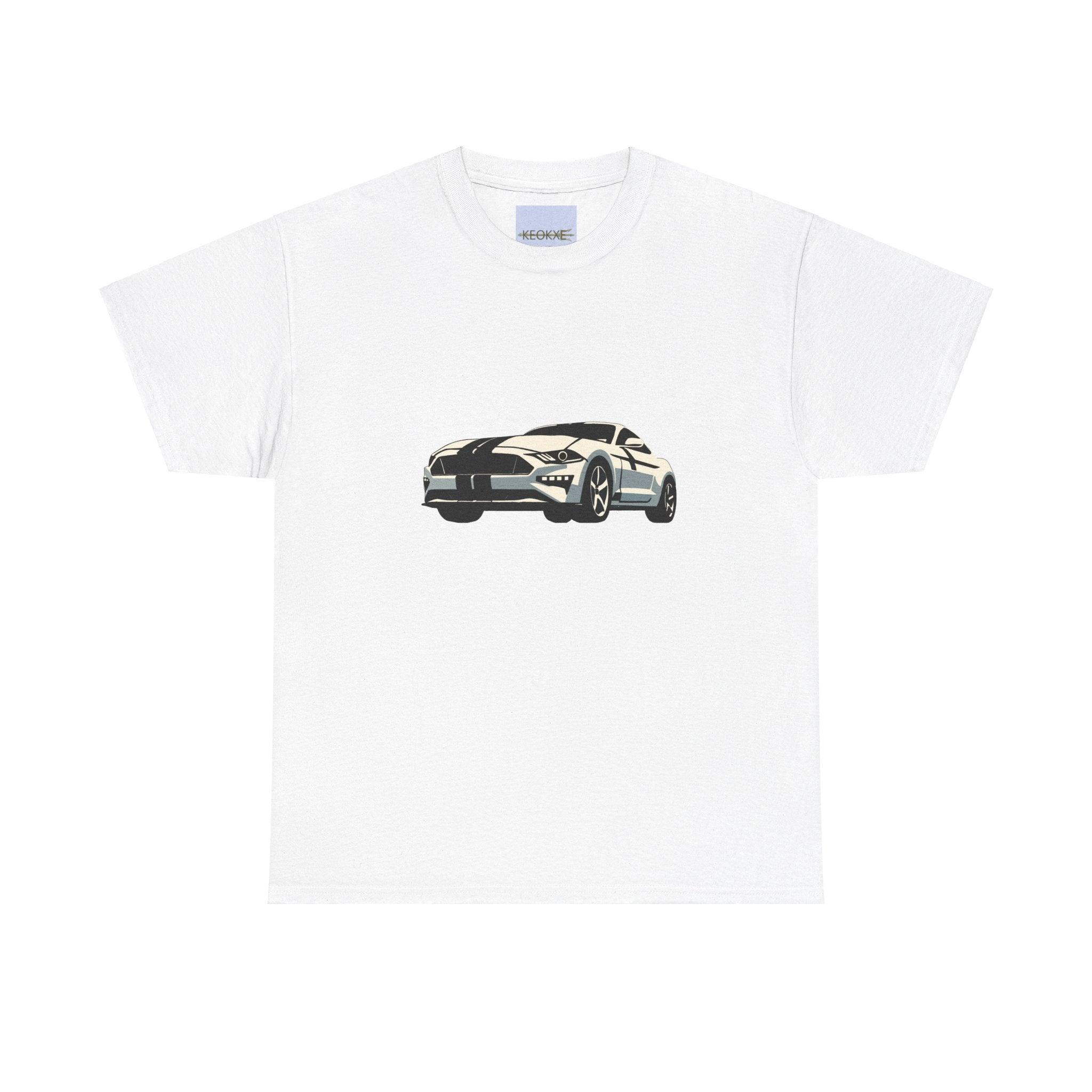 Minimalistic Mustang T-Shirt – Classic American Muscle Tee | Buy Online from The Home Crafters