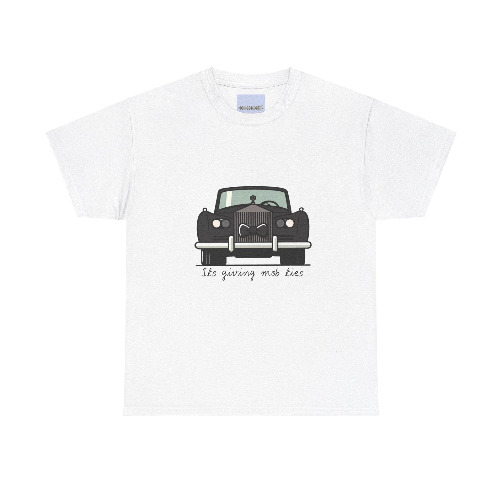 It’s Giving Mob Ties T-Shirt – Rolls Royce Luxury Graphic Tee | Buy Online from The Home Crafters