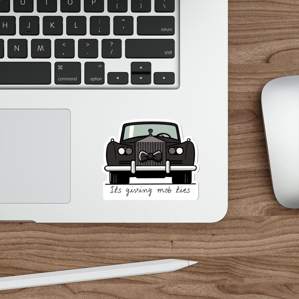 It’s Giving Mob Ties Sticker – Luxury Rolls Royce Decal | Buy Online from The Home Crafters