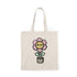 Cartoon Flower in a Pot Tote Bag – Eco - Friendly Design | Buy Online from The Home Crafters