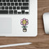Cartoon Flower in Pot Sticker – Cute Plant Lover Vinyl Decal | Buy Online from The Home Crafters