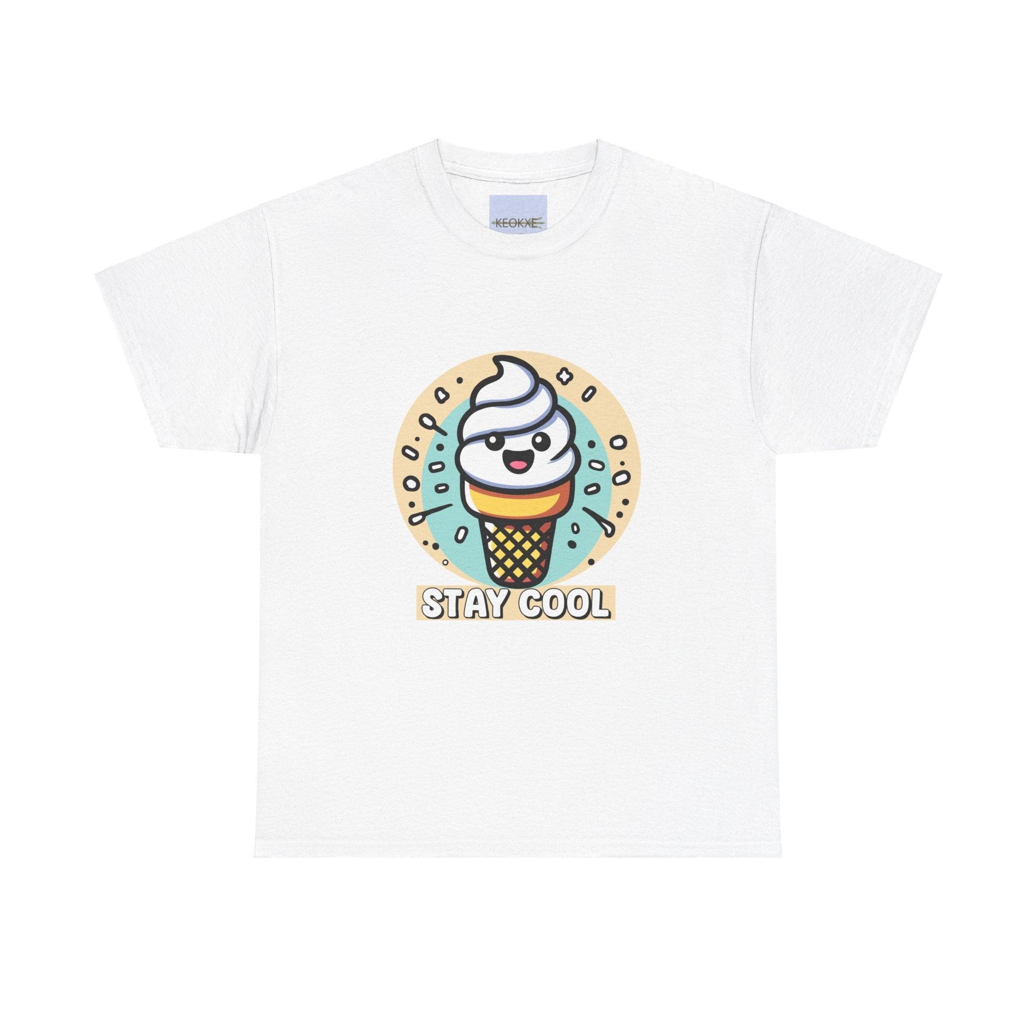 Stay Cool Ice cream T-shirt | Buy Online from The Home Crafters