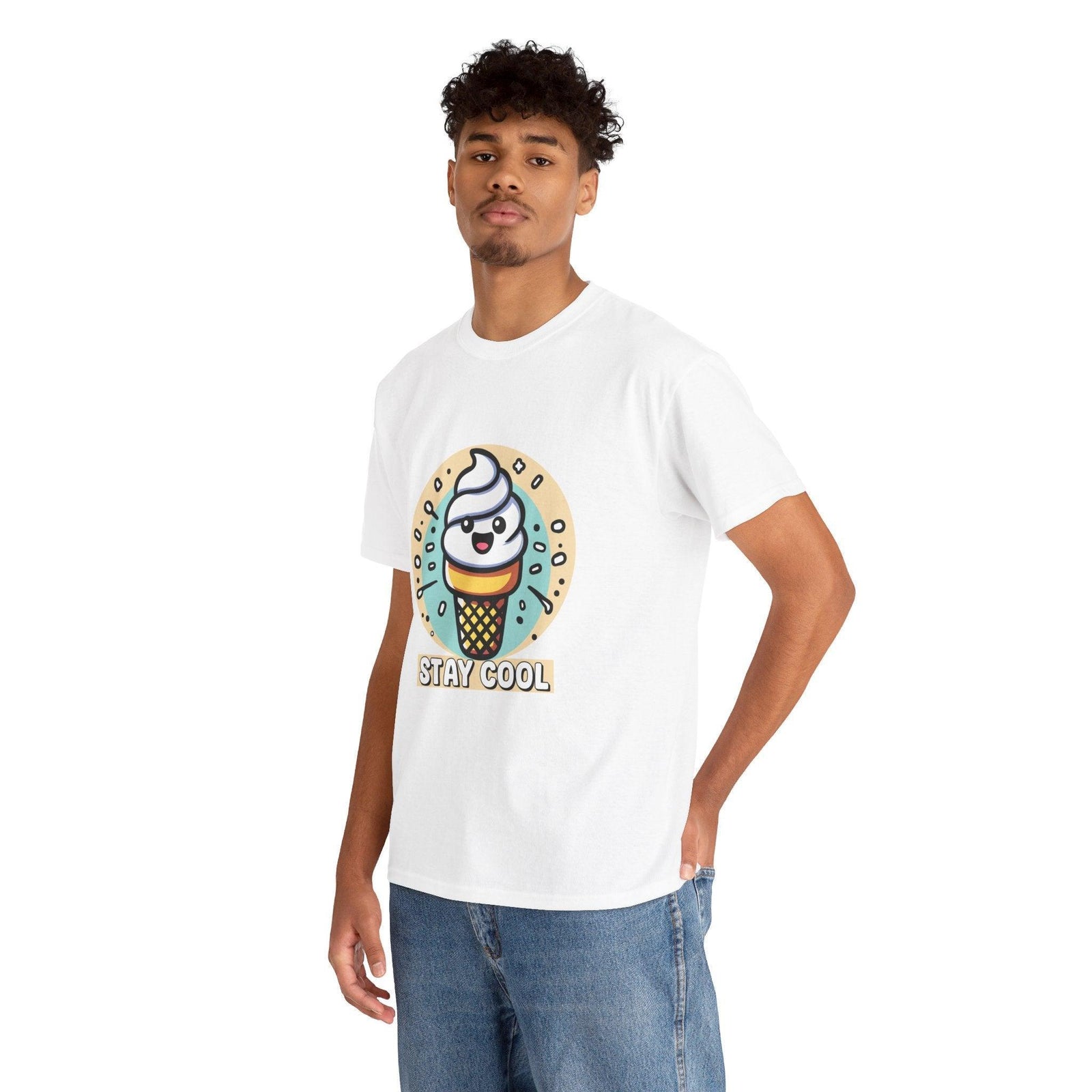 Stay Cool Ice cream T-shirt | Buy Online from The Home Crafters