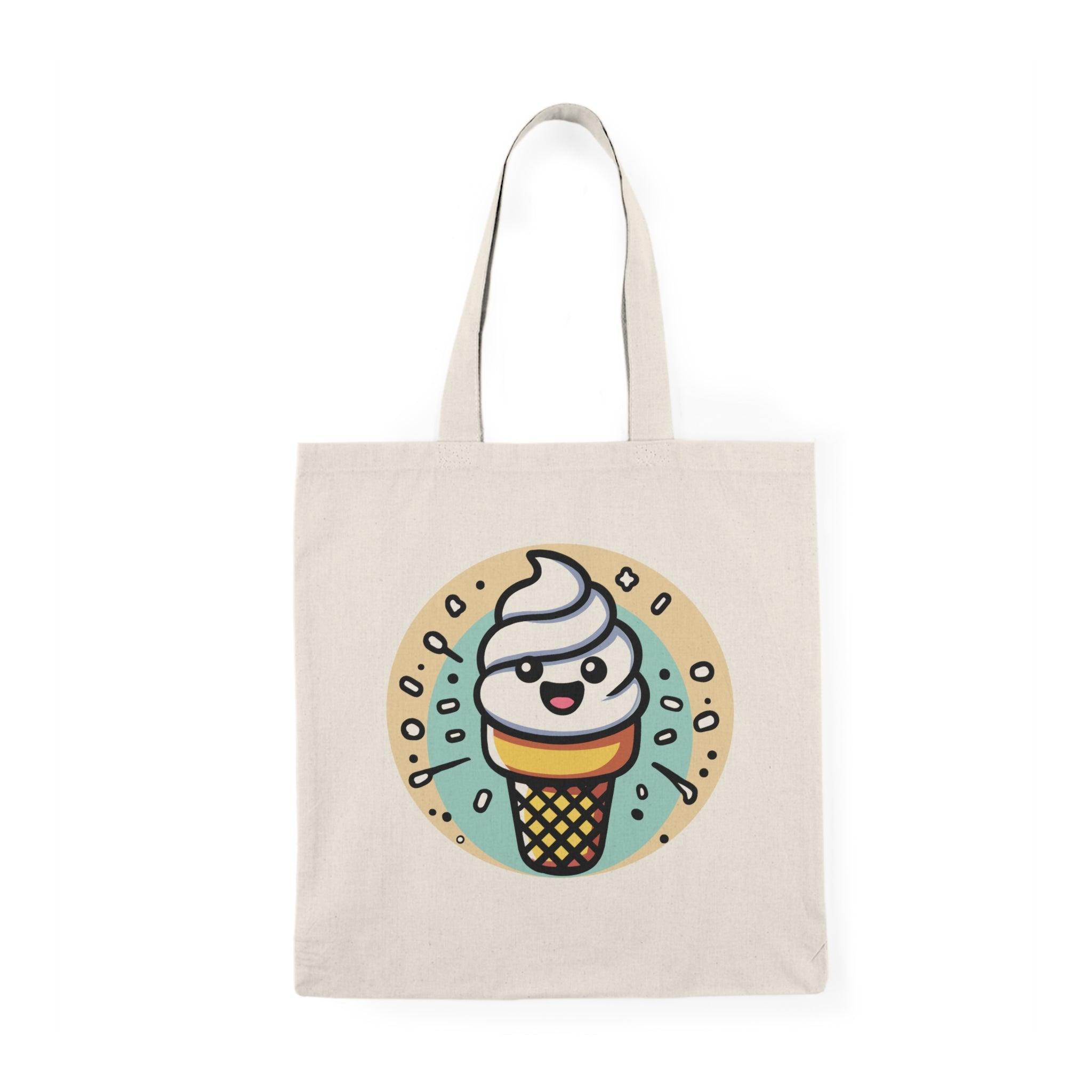 Cartoon Ice Cream Tote – Fun Eco Bag for Sweet Lovers | Buy Online from The Home Crafters