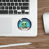 Silly Creature Love Sticker – Sad Cute Alien Vinyl Decal | Buy Online from The Home Crafters