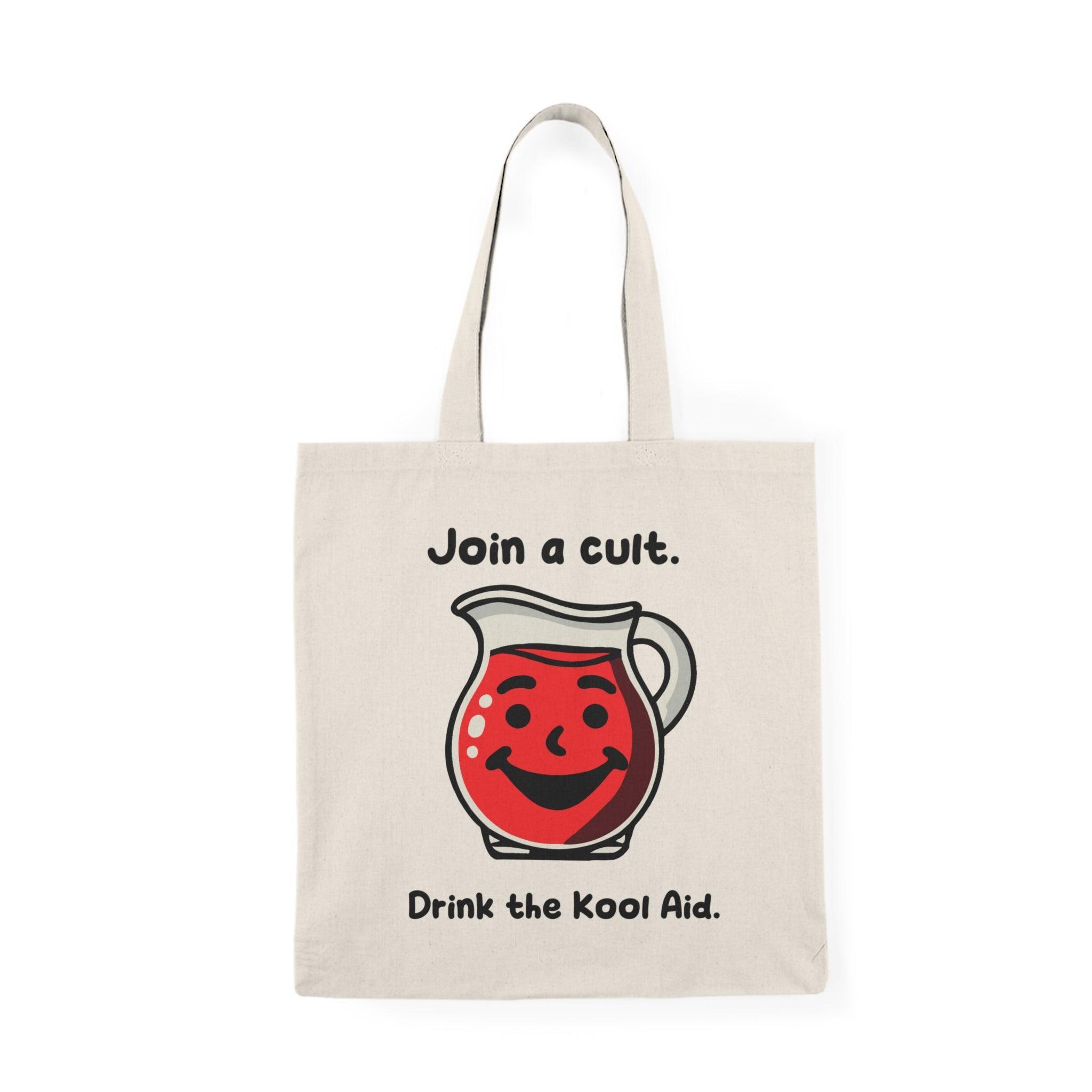 Join the Cult Tote Bag – Funny Dark Humor Eco Shopper | Buy Online from The Home Crafters