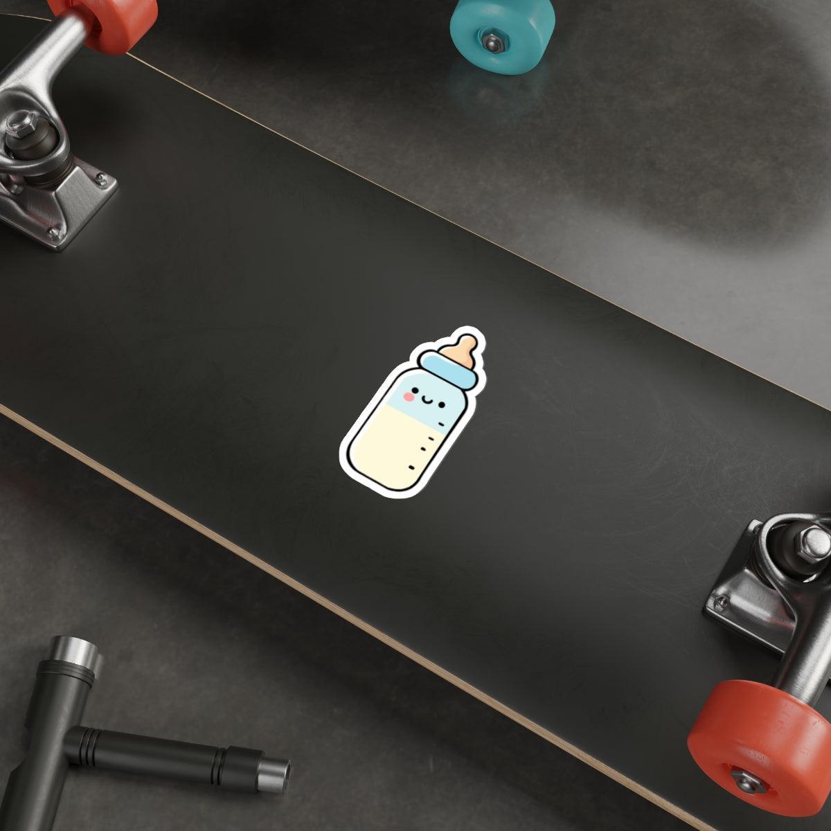 Cartoon Baby Bottle Sticker – Cute New Parent Gift Decal | Buy Online from The Home Crafters