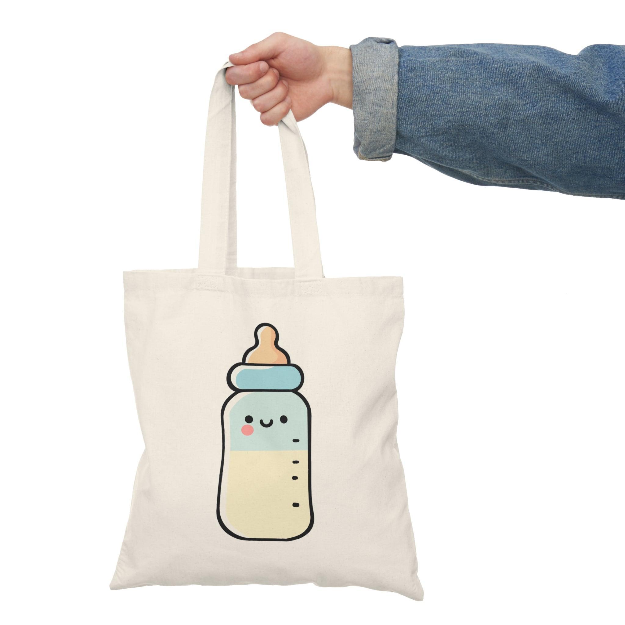 Cartoon Baby Bottle Tote Bag – Cute & Eco - Friendly Shopper | Buy Online from The Home Crafters