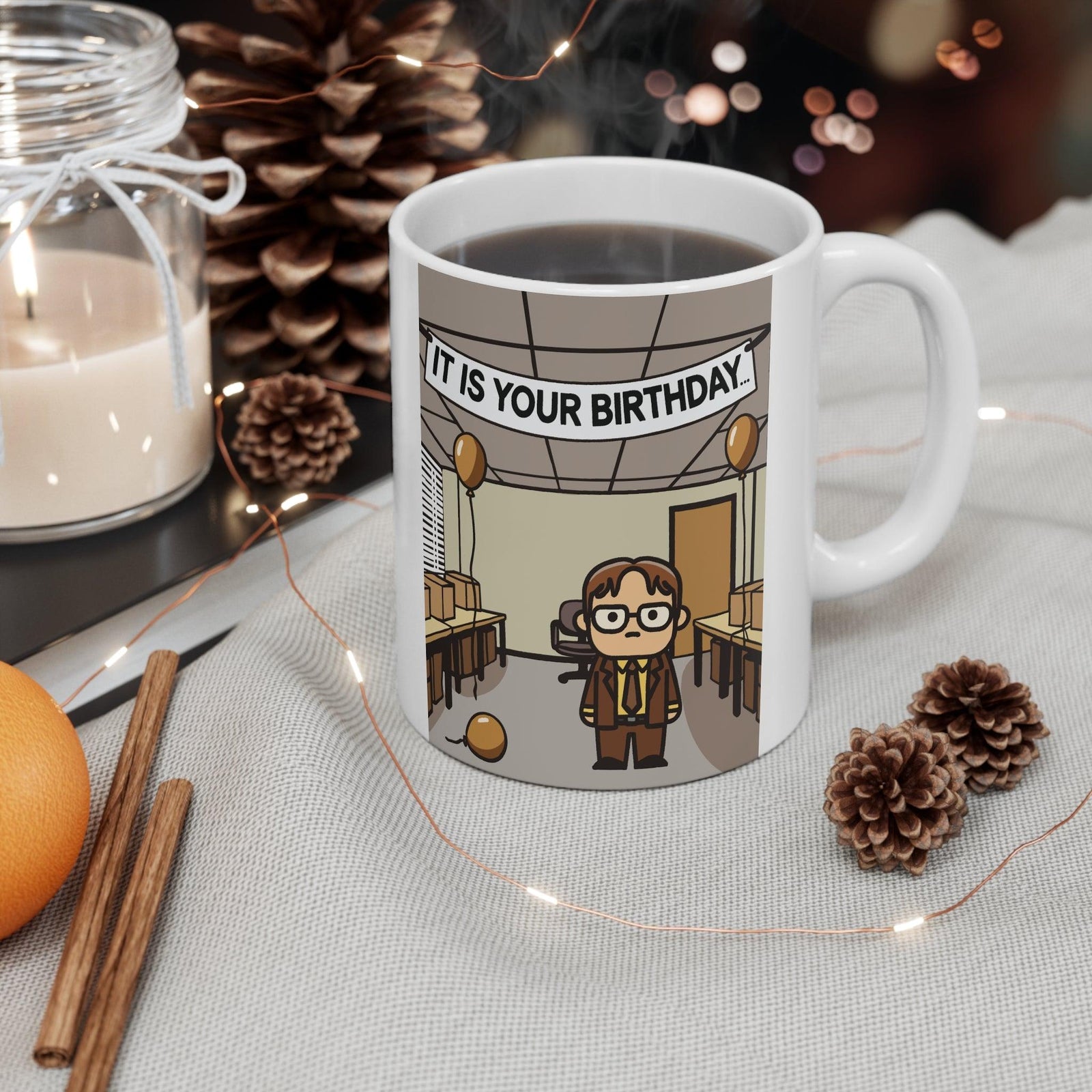 It Is Your Birthday. Mug | 11 oz Dead - Pan Celebration | Buy Online from The Home Crafters