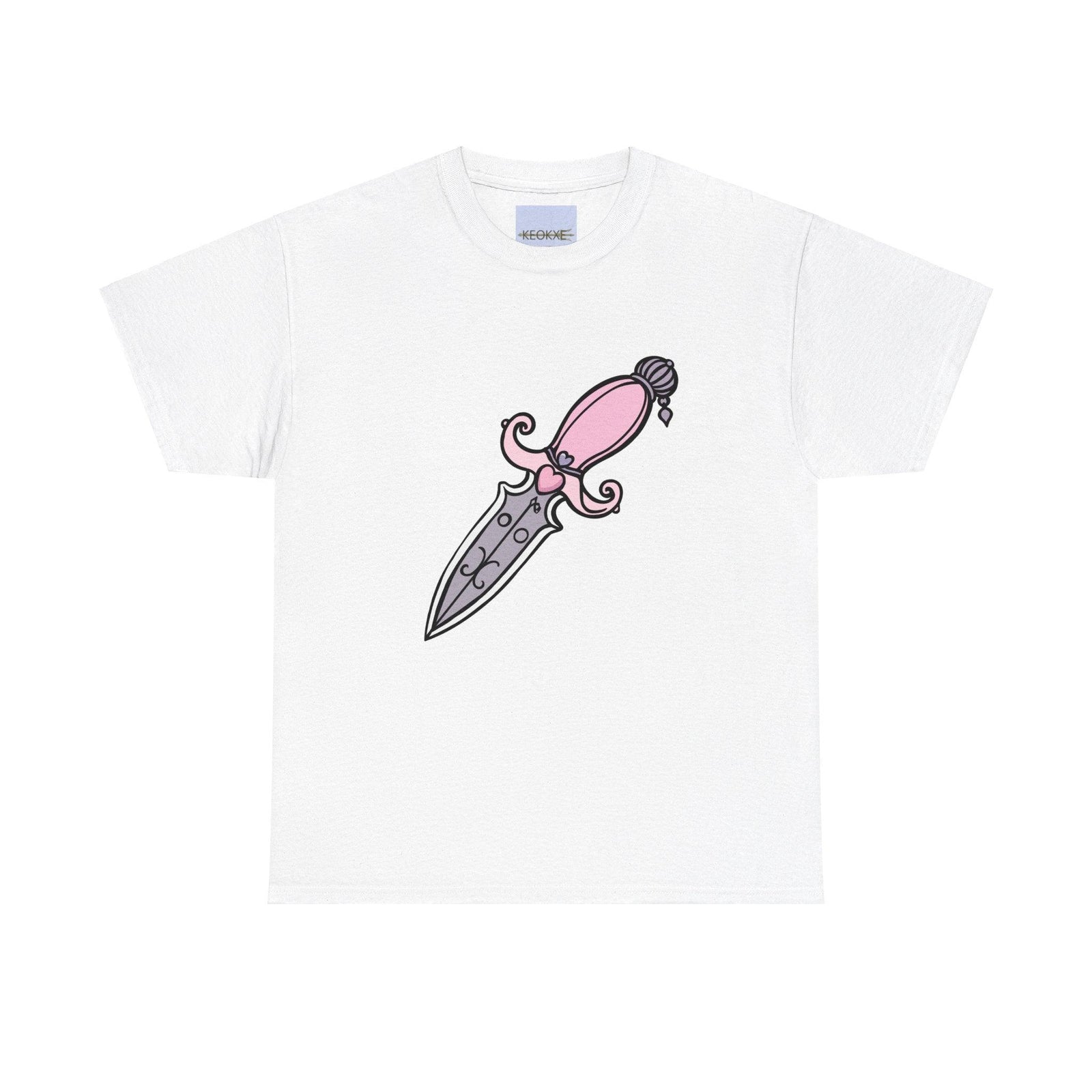 Pink Dagger – Bold & Playful Graphic T-Shirt | Buy Online from The Home Crafters