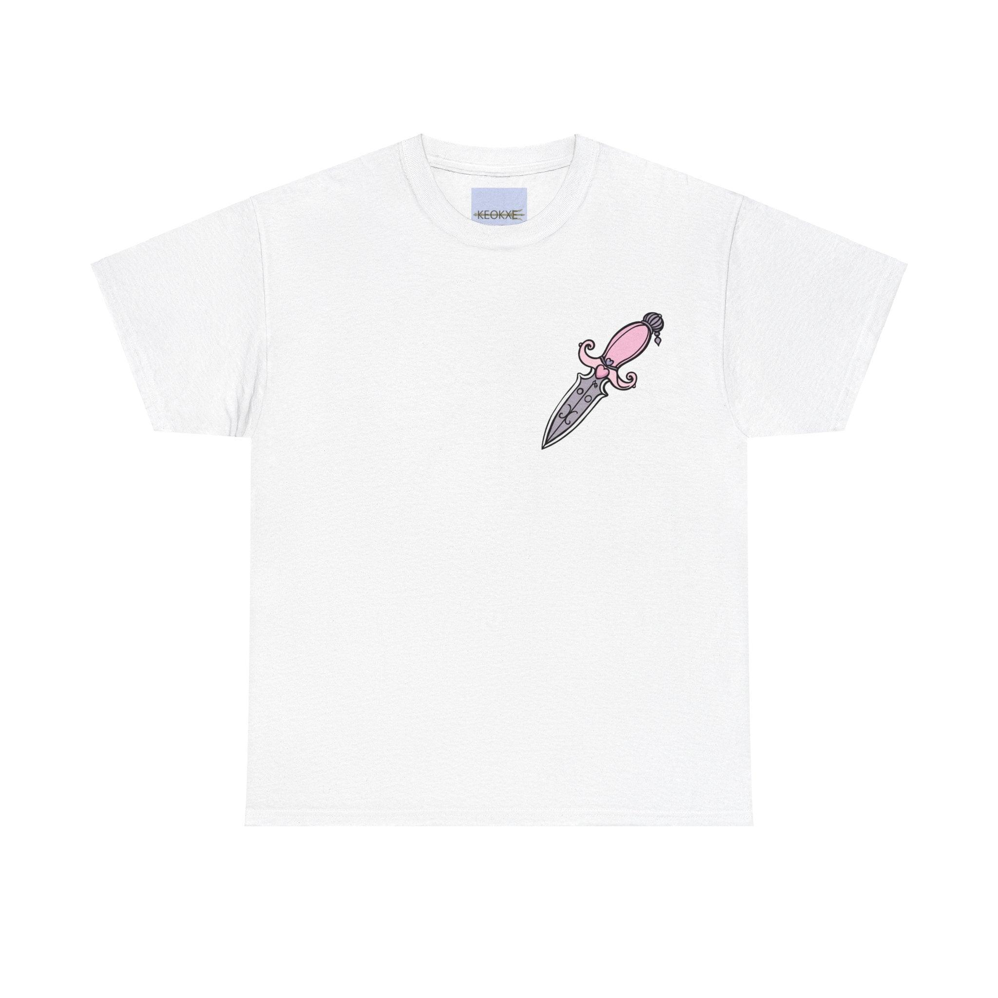 Pink Dagger – Bold & Playful Graphic T-Shirt | Buy Online from The Home Crafters