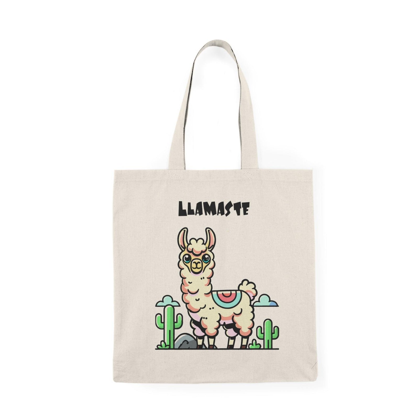 Llamaste Tote Bag – Whimsical Calm Vibes for Daily Zen | Buy Online from The Home Crafters