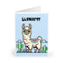 Llamaste Card – Cute Mindful Greeting with Pastel Llama | Buy Online from The Home Crafters