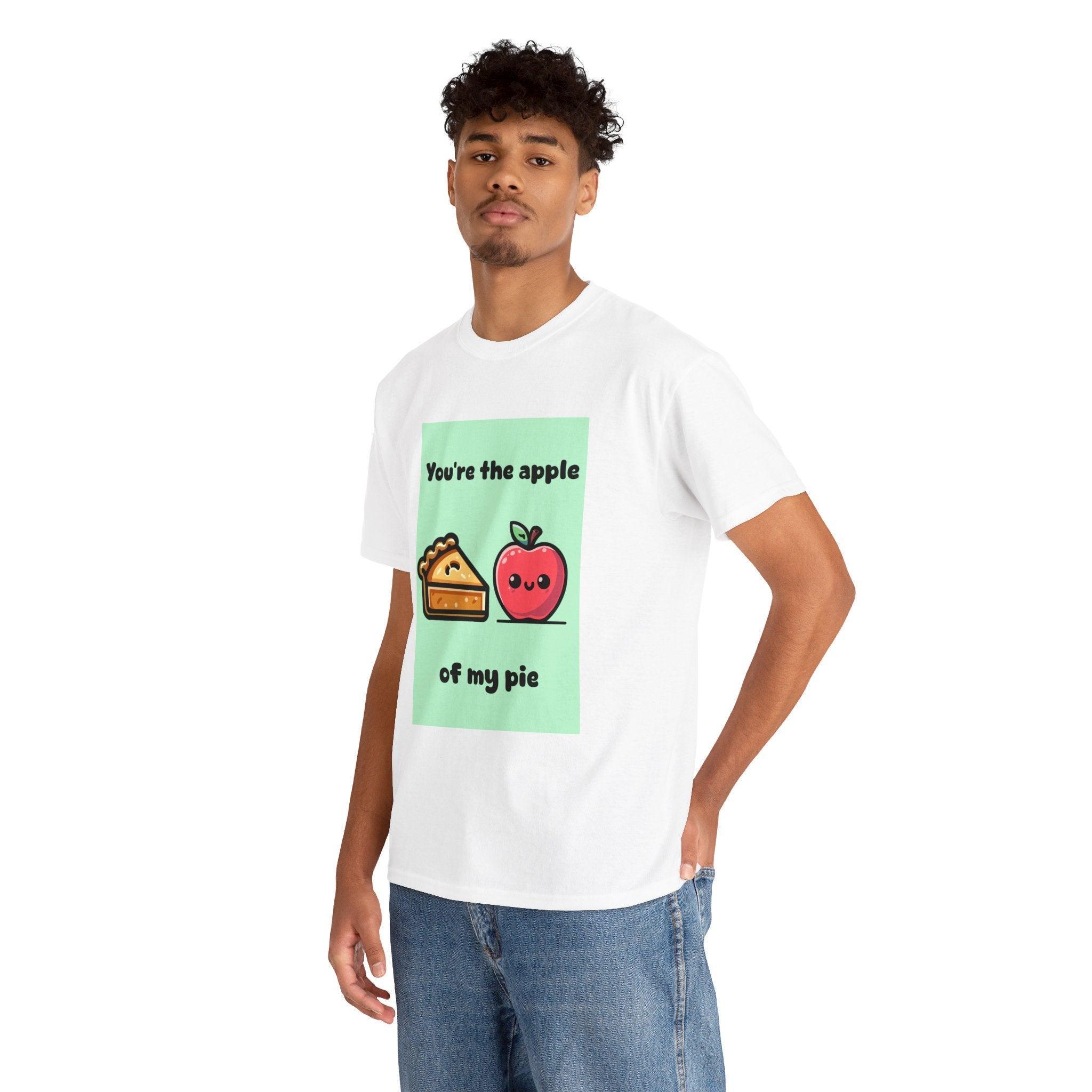 You're the Apple of My Pie T-Shirt | Cute Food Pun Tee | Buy Online from The Home Crafters