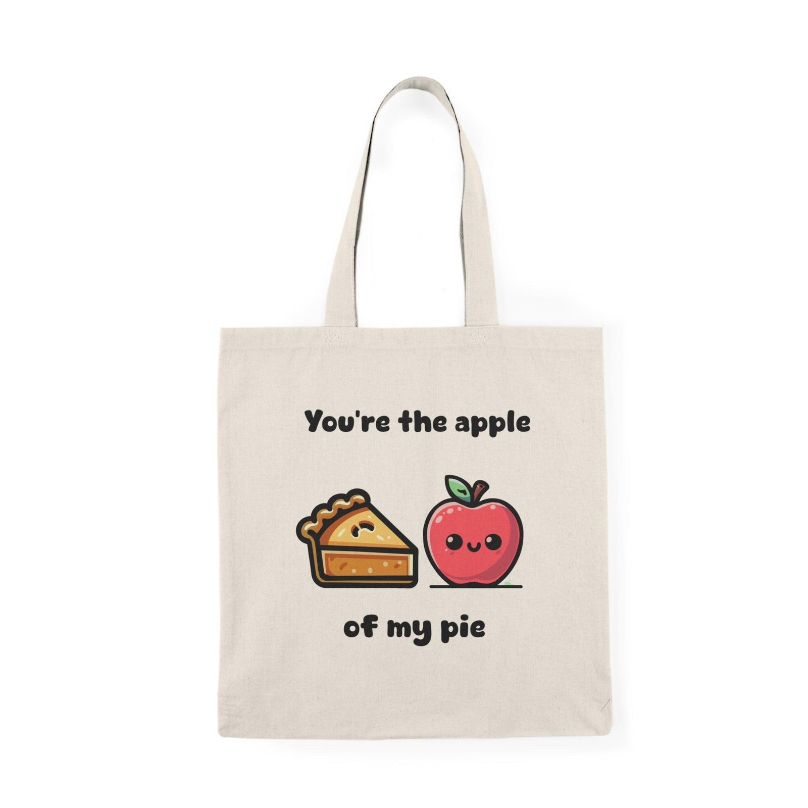 You’re the Apple of My Pie Tote – Cute Pun Foodie Bag | Buy Online from The Home Crafters