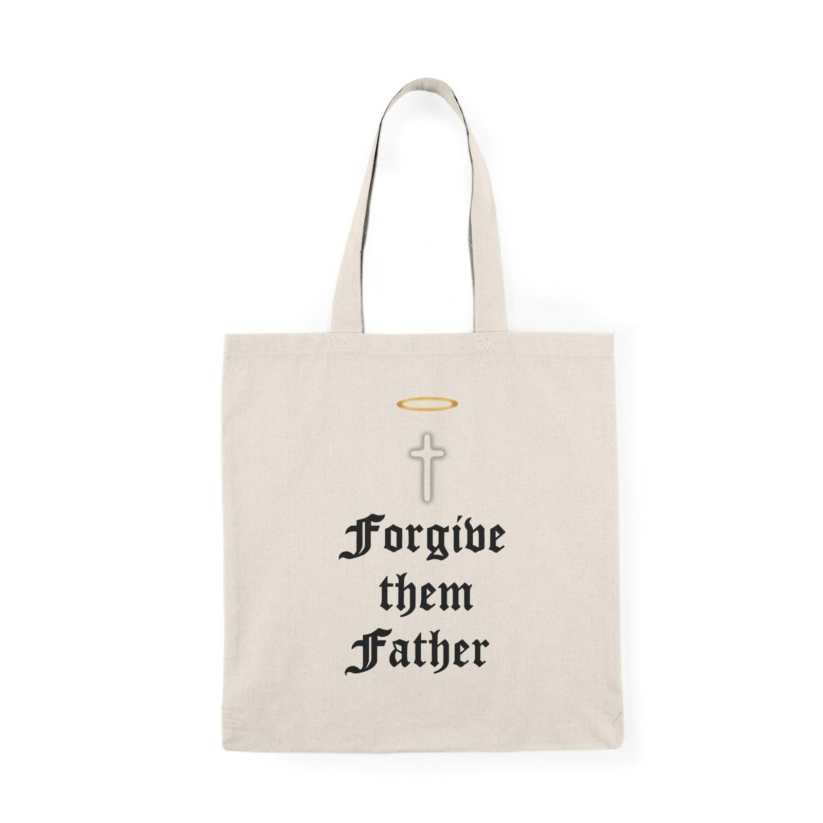 Forgive Them Father Tote – Faith - Based Bag | Buy Online from The Home Crafters