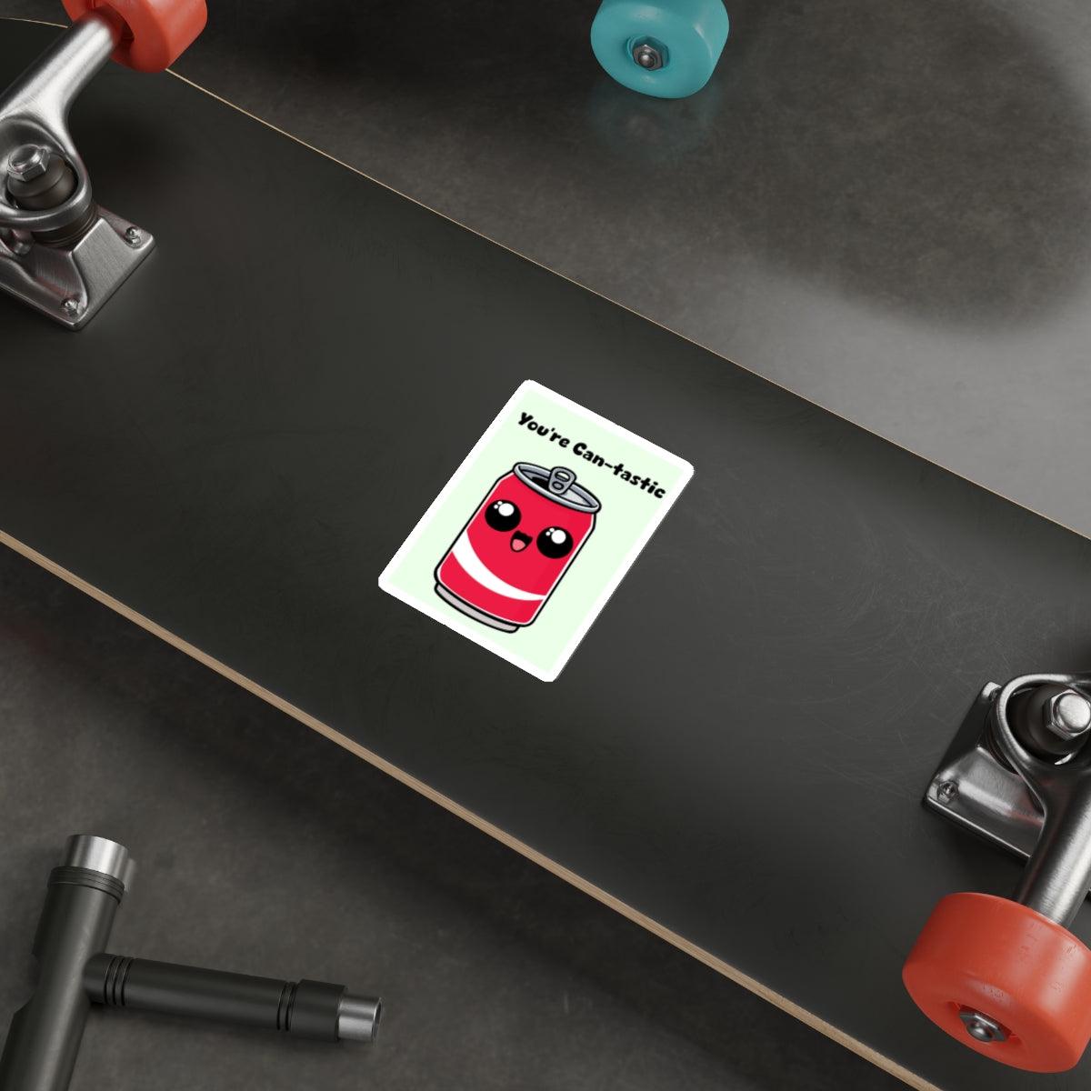 You’re Can - tastic – Cute Soda Vinyl Sticker | Buy Online from The Home Crafters