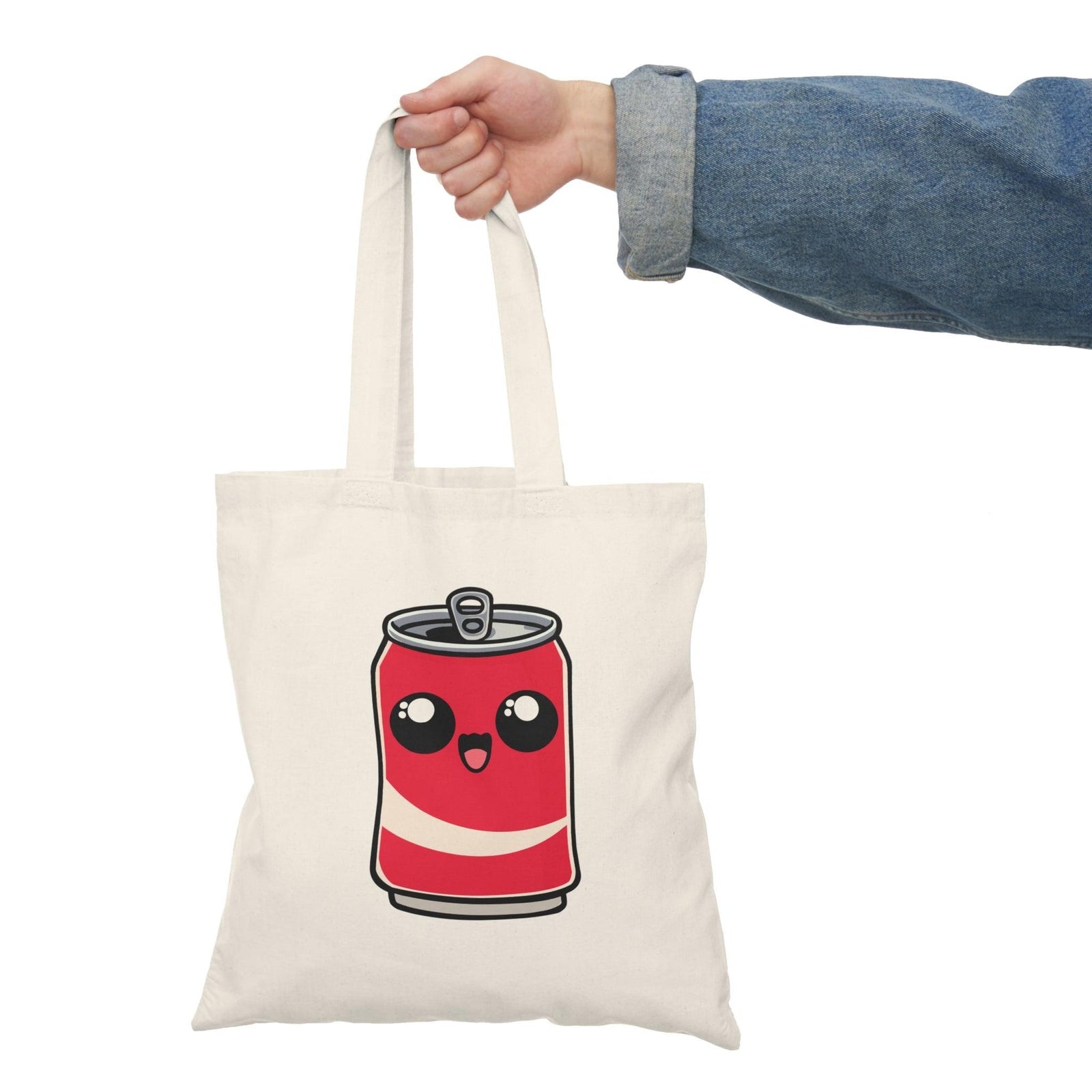 Cute Soda Can Tote – Fun Recycled Cotton Bag | Buy Online from The Home Crafters