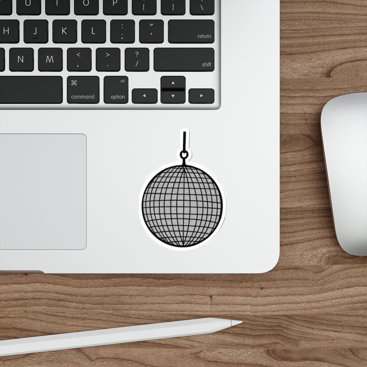 Disco Ball Sticker – Retro Vibes, Waterproof | Buy Online from The Home Crafters