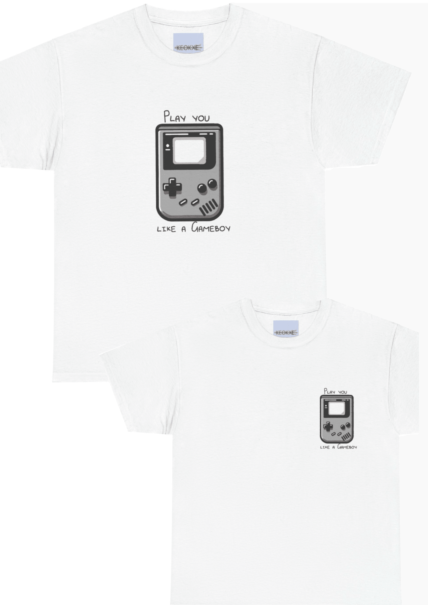 Play You Like a Gameboy T-Shirt | Retro Gamer Pun Tee | Buy Online from The Home Crafters