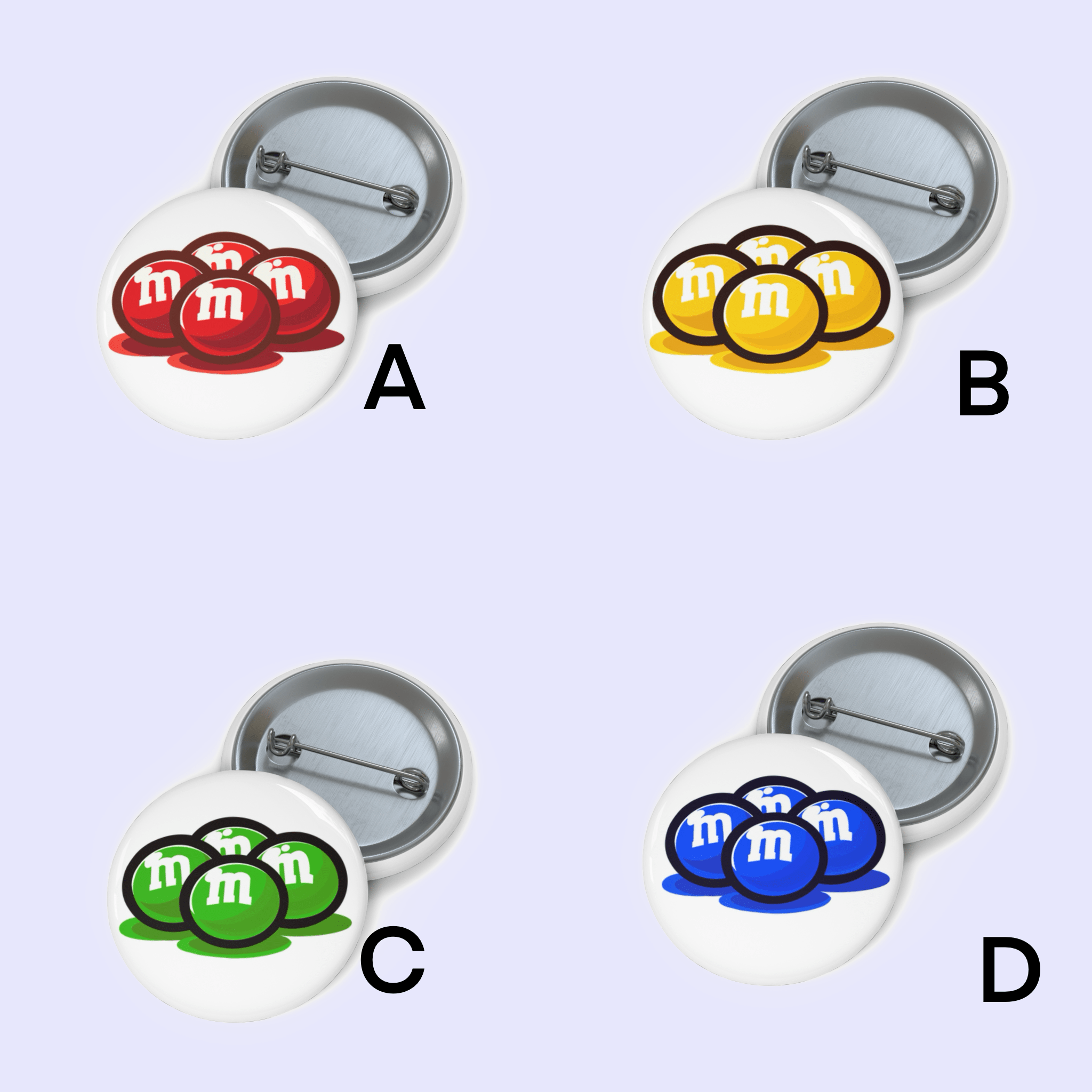 Colorful Candy Pin Badge Bundle | Buy Online from The Home Crafters