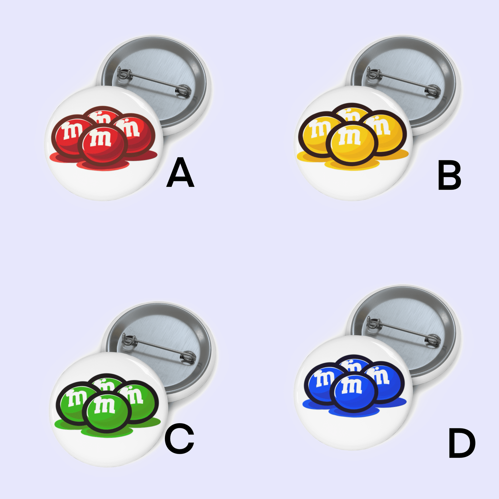 Colorful Candy Pin Badge Bundle | Buy Online from The Home Crafters