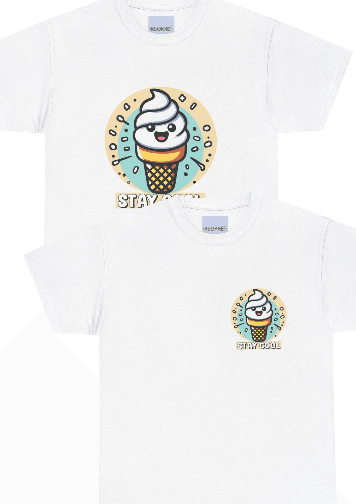 Stay Cool Ice cream T-shirt | Buy Online from The Home Crafters